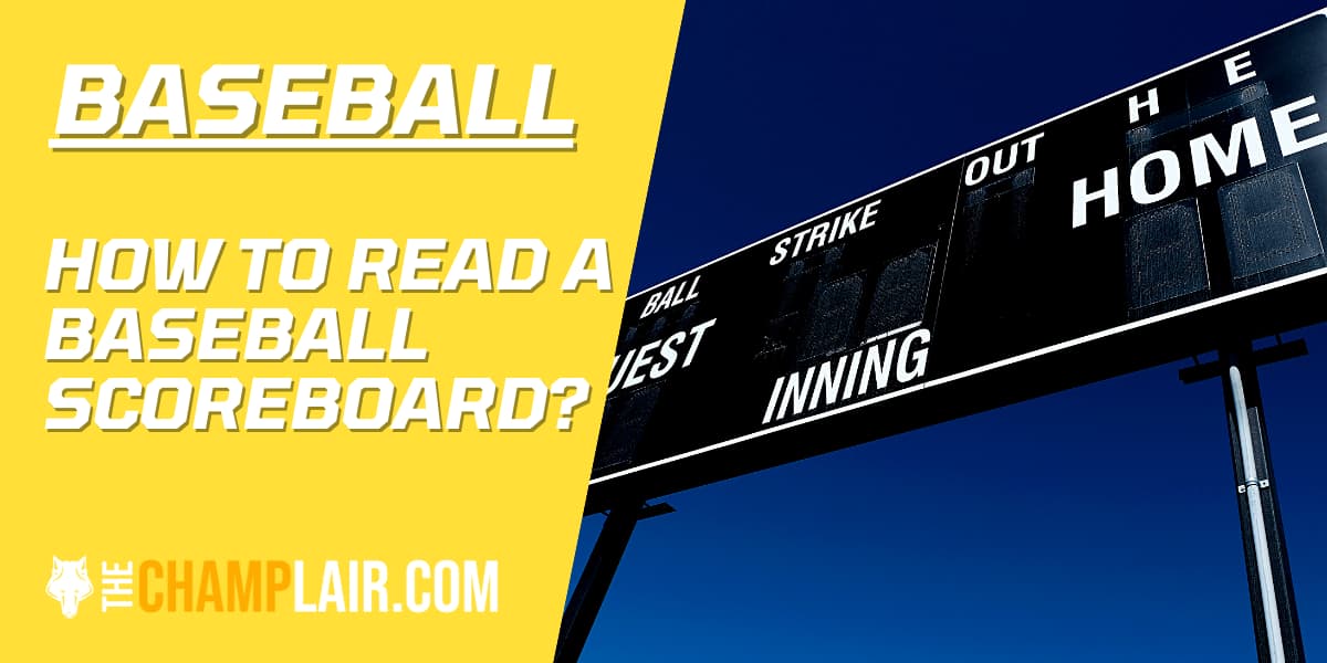 How To Read A Baseball Scoreboard All 6 Data Covered 